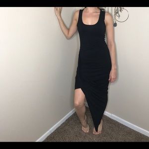Black Asymmetrical JustFab Dress